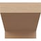 Ekena Millwork 9"W x 9"D x 9"H Wide Clemmons Rough Cedar Woodgrain TimberThane Corbel, Primed Tan CORUR09X09X09CLERCPR - alternate 5